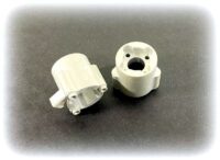 Absima CNC Alu. Rear Axle Adapter L/R - Yucatan