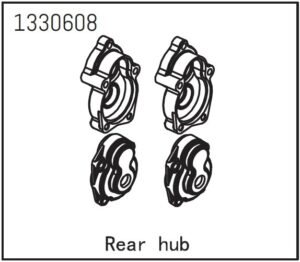 Absima Rear Hub L/R - Yucatan