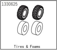 Absima Tires and Foam (2) - Yucatan