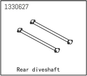 Absima Rear Driveshaft (2) - Yucatan