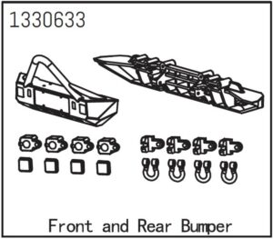 Absima Front And Rear Bumper - Yucatan