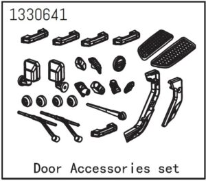Absima Door Accessories Set - Yucatan