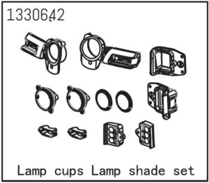 Absima Lamp Cups Set - Yucatan
