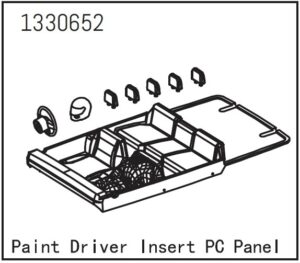 Absima Painted PC Driver Insert Panel - Yucatan
