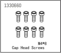 Absima Cap Head Screws M4*8 (8)