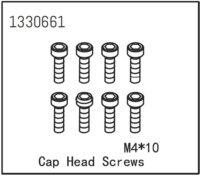 Absima Cap Head Screws M4*10 (8)