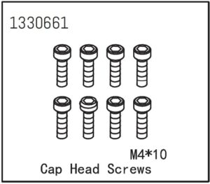 Absima Cap Head Screws M4*10 (8)