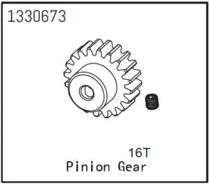 Absima Pinion Gear 16T - BronX