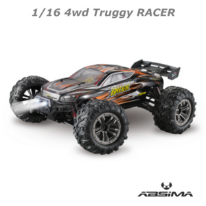 Absima 1:16 Truggy RACER RTR 4wd (black/orange)