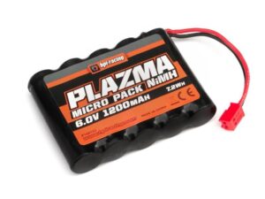 Plazma 6.0V 1200mAh NiMh Battery Pack for HPI Micro RS4