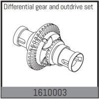 Absima Differential gear and outdrive set