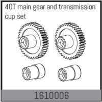 Absima 40T main gear and transmission cup set
