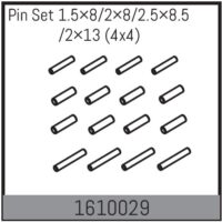 Absima Pin Set 1.5×8/2×8/2.5×8.5/2×13 (4x4)