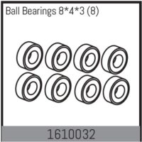 Absima 4x8x3mm Ball Bearings(8)