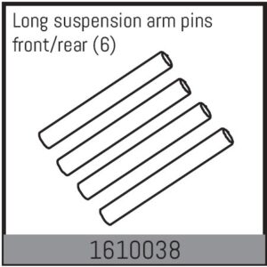 Absima Long suspension arm pins front/rear (6)