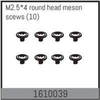 Absima M2.5*4 round head meson scews (10)