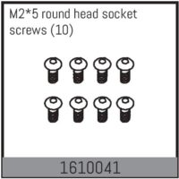 Absima M2*5 round head socket screws (10)