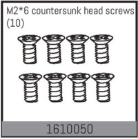 Absima M2*6 countersunk head screws (10)