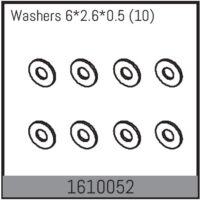 Absima Washers 6*2.6*0.5 (10)
