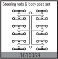 Absima Steering rods & body post set