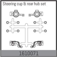 Absima Steering cup & rear hub set