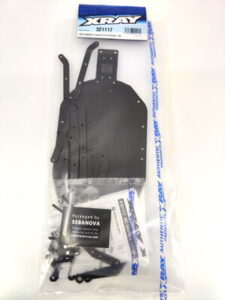 Xray Xb2 Graphite Chassis & Side Braces - Set