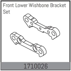 Absima Front Lower Wishbone Bracket Set