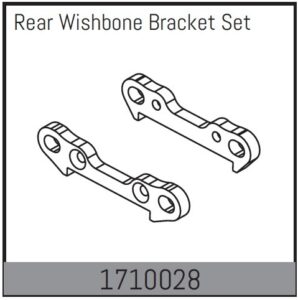 Absima Rear Wishbone Bracket Set