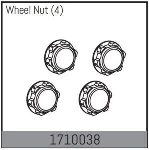 Absima Wheel Nut (4)