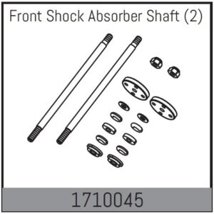 Absima Front Shock Absorber Shaft (2)