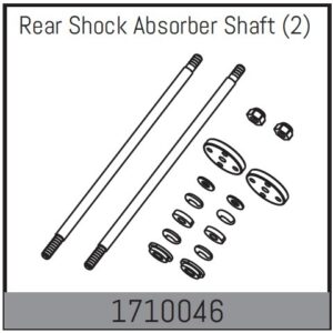 Absima Rear Shock Absorber Shaft (2)