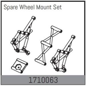 Absima Spare Wheel Mount Set