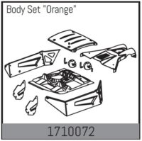 Absima Body Set - orange version