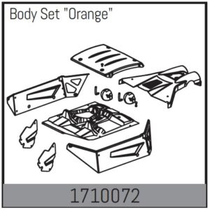 Absima Body Set - orange version