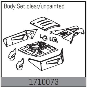 Absima Body Set clear/unpainted