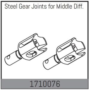 Absima Steel Gear Joints for Middle Diff.