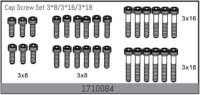 Absima Cap Screw Set 3*8/3*16/3*18
