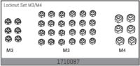 Absima Locknut Set M3/M4