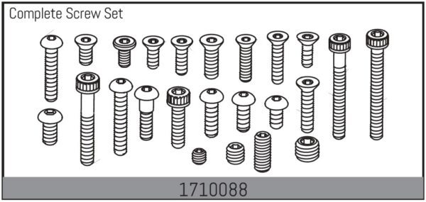 Absima Complete Screw Set