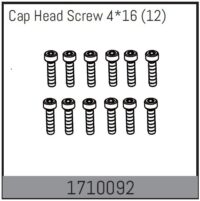 Absima Cap Head Screw 4*16 (12)