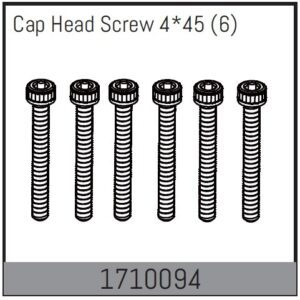 Absima Cap Head Screw 4*45 (6)
