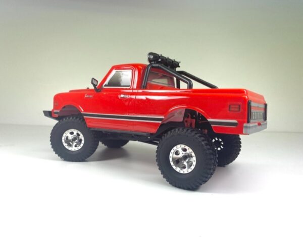 Absima 1.1" Aluminum Beadlock Wheels 1:18 Crawler - silver (2)