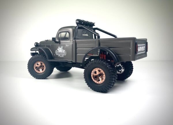 Absima 1.1" Aluminum Beadlock Wheels 1:18 Crawler - bronze (2)