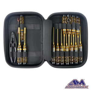 Arrowmax Toolset for Offroad (16pcs) with Tools Bag Black Golden (AM-199443)