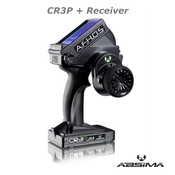 Absima 3Ch Radio "CR3P" 2.4GHz Incl. Receiver
