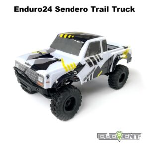 Element RC Enduro24 Sendero Trail Truck RTR, black and yellow