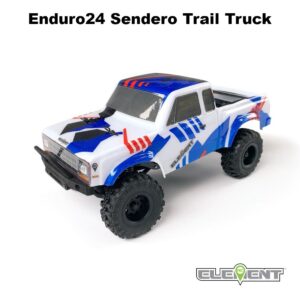 Element RC Enduro24 Sendero Trail Truck RTR, red and blue
