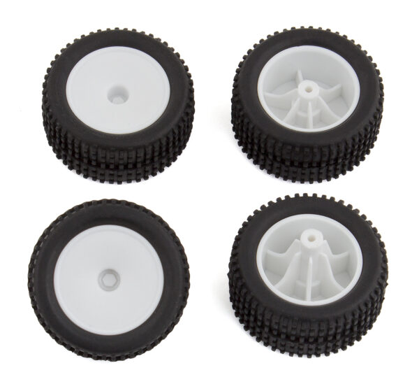 Team Associated RC28T Wheels and Tires, mounted