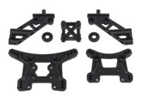 Team Associated Front and Rear Shock Towers and Wing Mounts Set