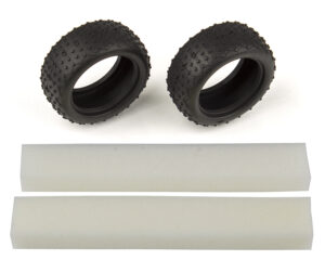 Team Associated Wide Mini Pin Tires, with inserts
